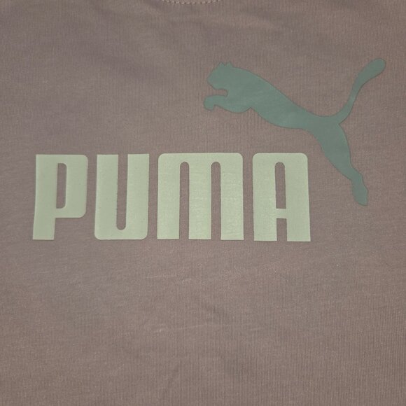 Puma Girls 2-Piece Jersey T-Shirt & Skort Set 6X Pink & Blue 4164 - Picture 4 of 15